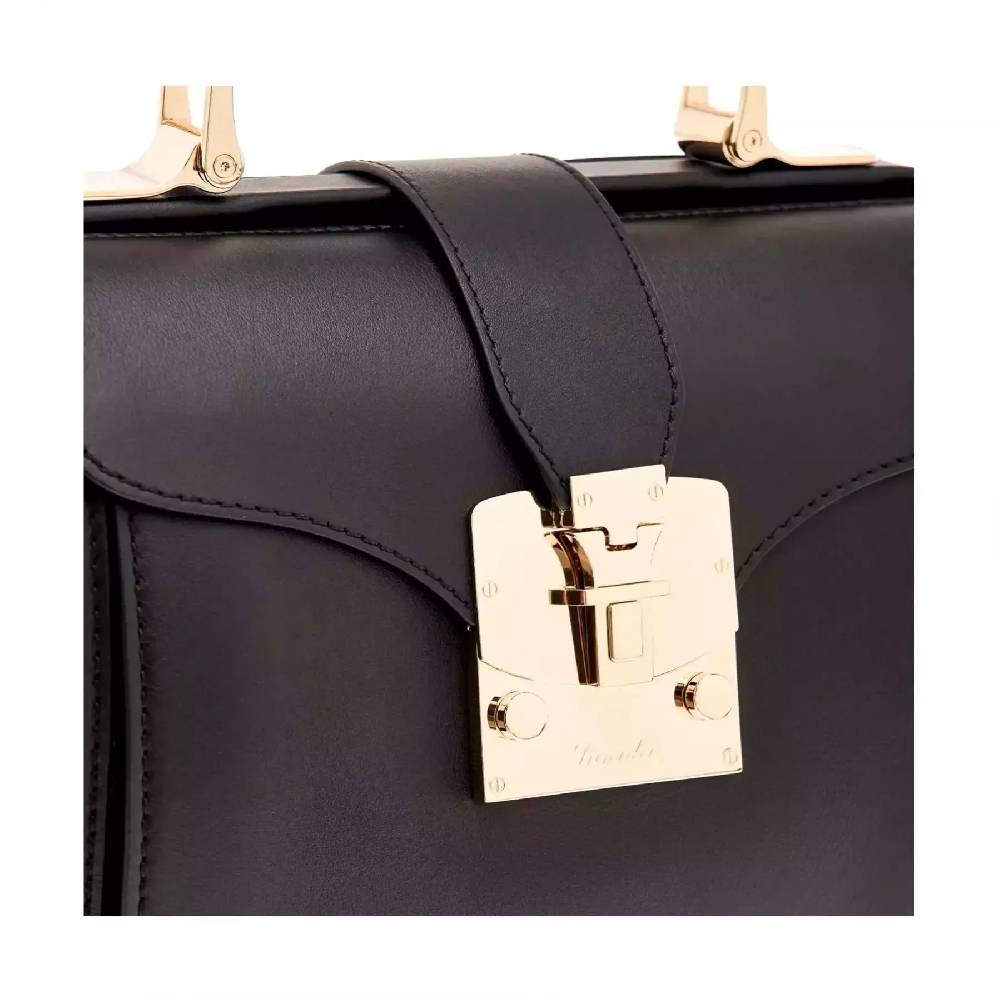 Pineider Lady Doctor Bag Small in Metro Smooth Convenienza