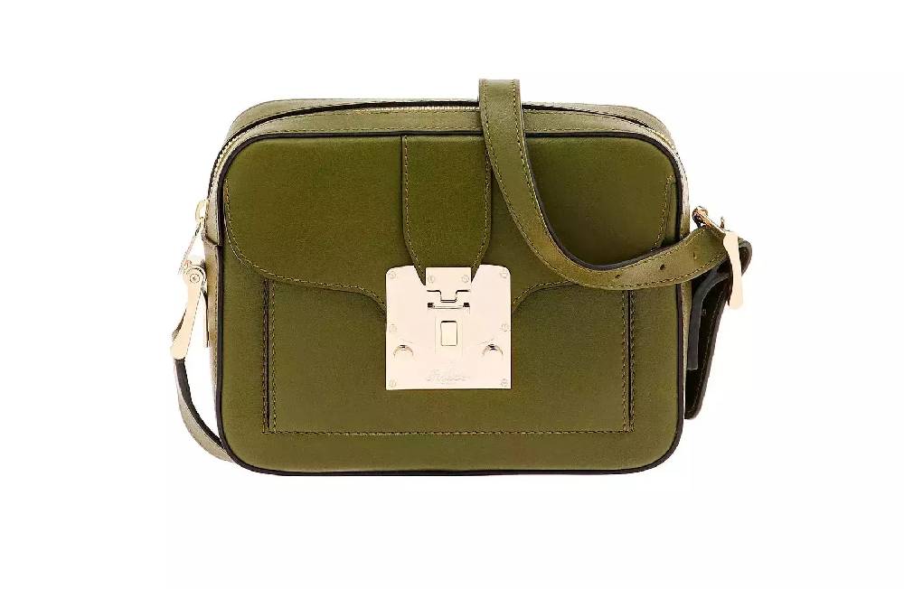 Pineider Envelope Crossbody in Metro Smooth Sconto