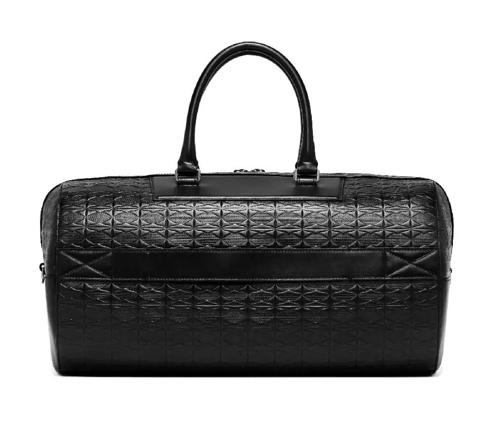 Pineider Borsone da Viaggio in Embossed Empress In Vendita