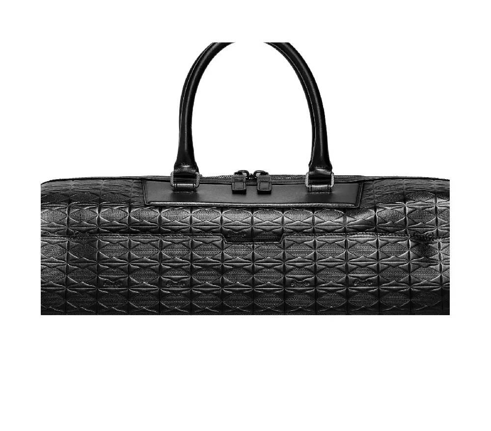 Pineider Borsone da Viaggio in Embossed Empress In Vendita
