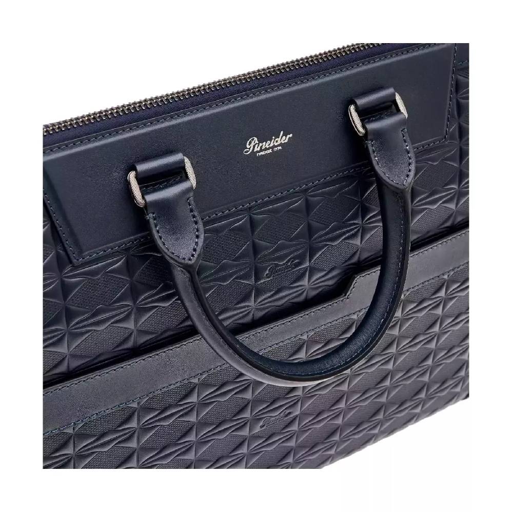 Pineider Slim Briefcase in Embossed Empress Acquista Ora