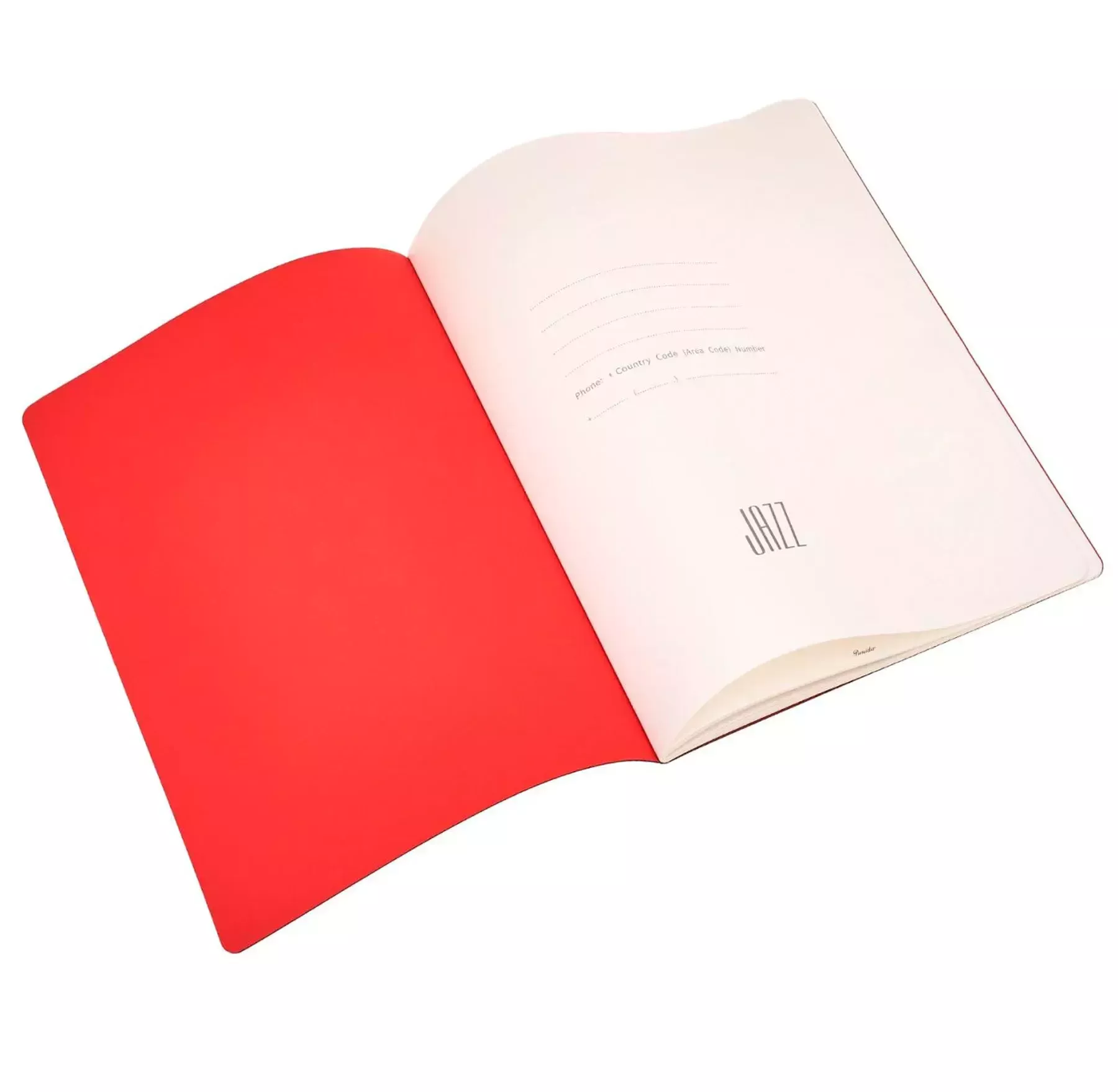 Pineider Notebook Jazz Grande senza righe Prezzo Ridotto