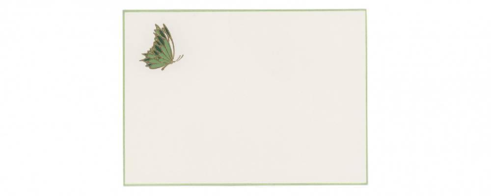 Pineider Biglietti con motivo a rilievo Eight Cards Butterfly Online