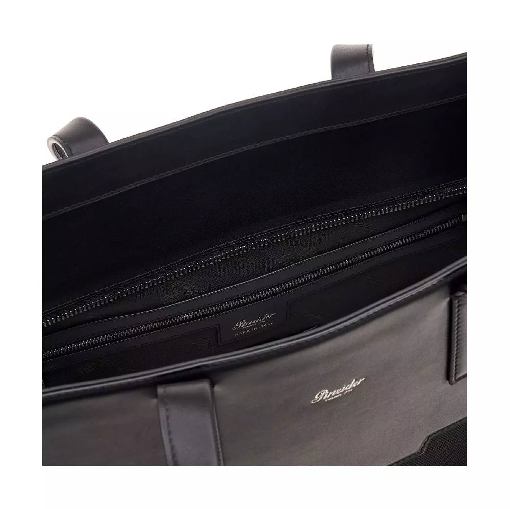 Pineider Lou Tote Bag in Metro Nylon Saldi