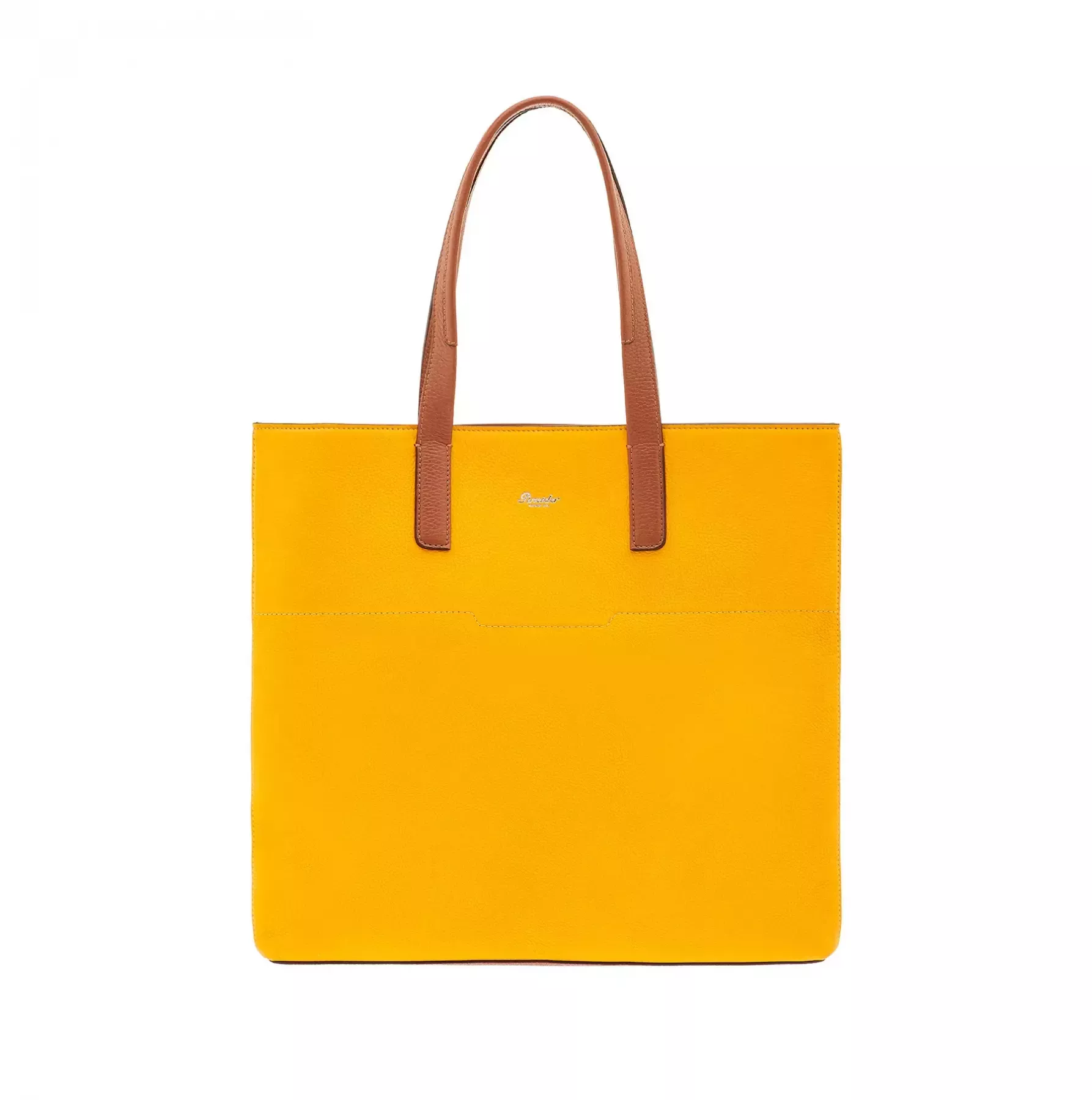 Pineider Slim Shopping Bag in Nabuk Hotsell