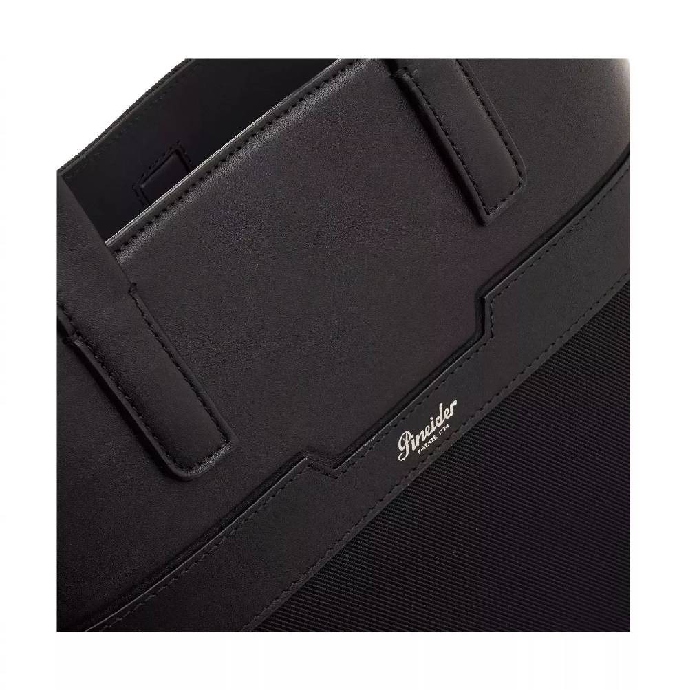 Pineider Museum Vertical Shopping Bag in Metro Nylon Vendita Calda
