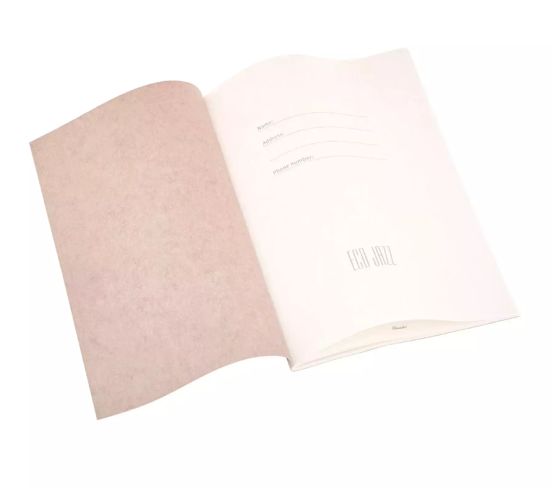 Pineider Notebook EcoJazz senza righe Promozione