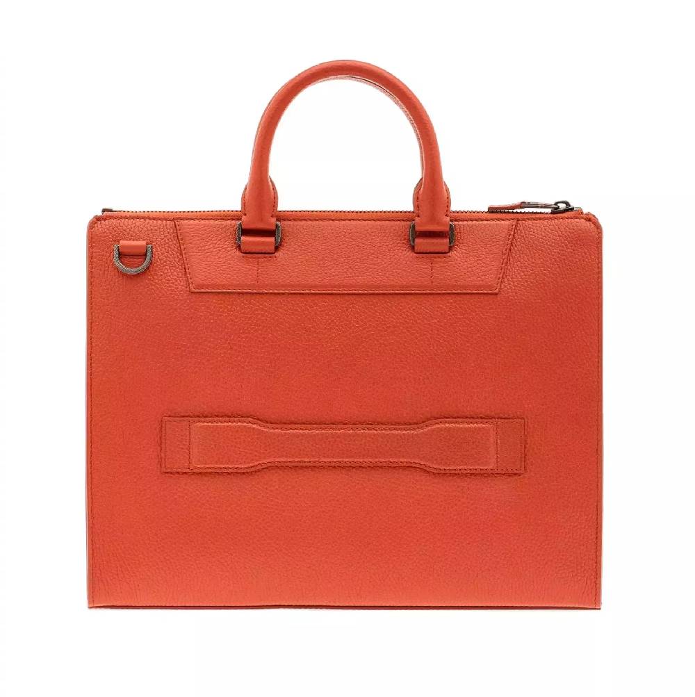 Pineider Slim Briefcase in Bottalato In Vendita
