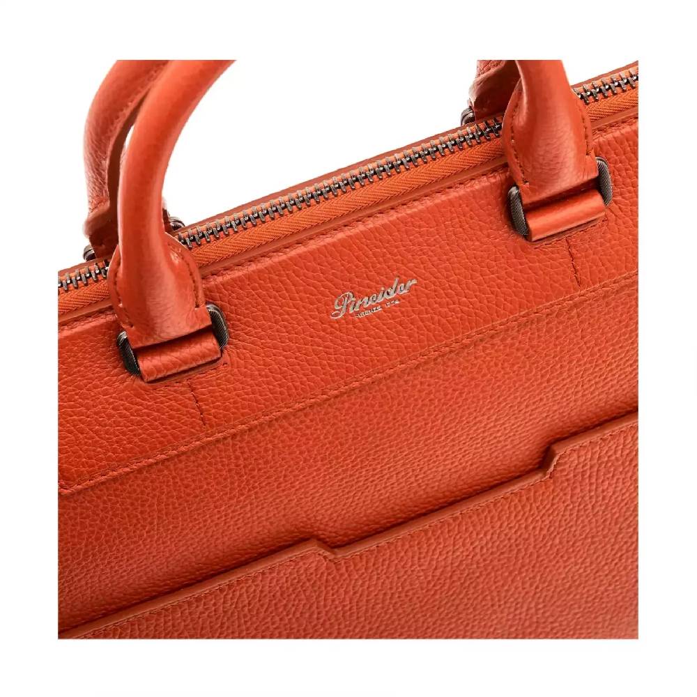 Pineider Slim Briefcase in Bottalato In Vendita