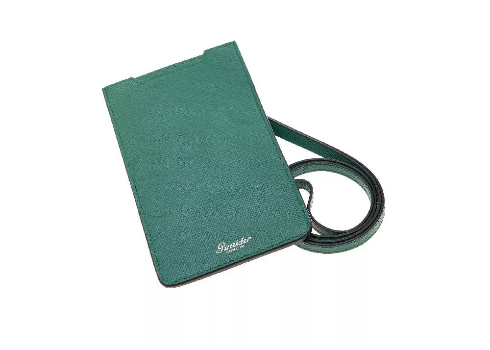 Pineider Porta Cellulare con tracolla in Mini Franzi Vendita Calda