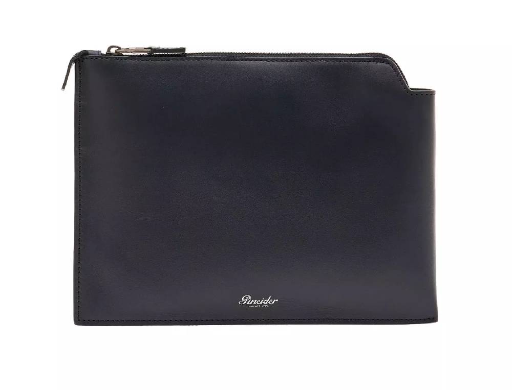 Pineider Pouch Medium in Metro Smooth Vendita Economica