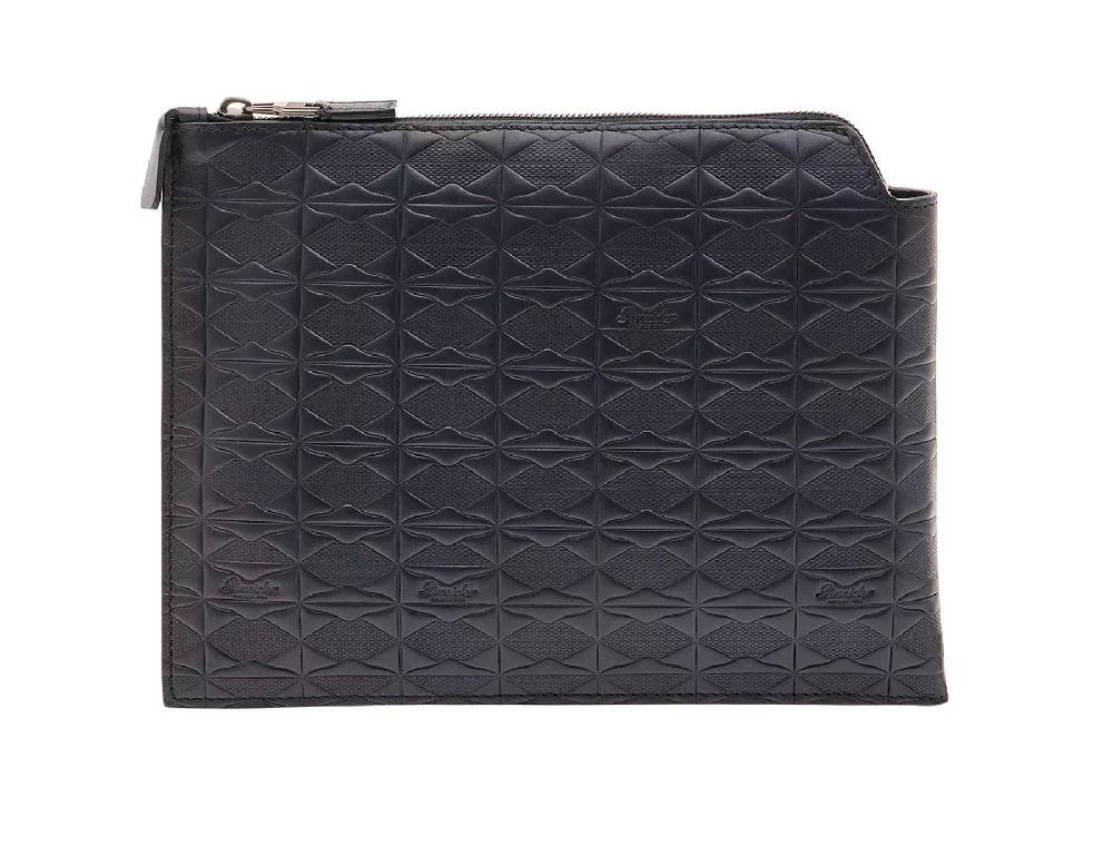Pineider Pouch Medium in Embossed Empress Nuova