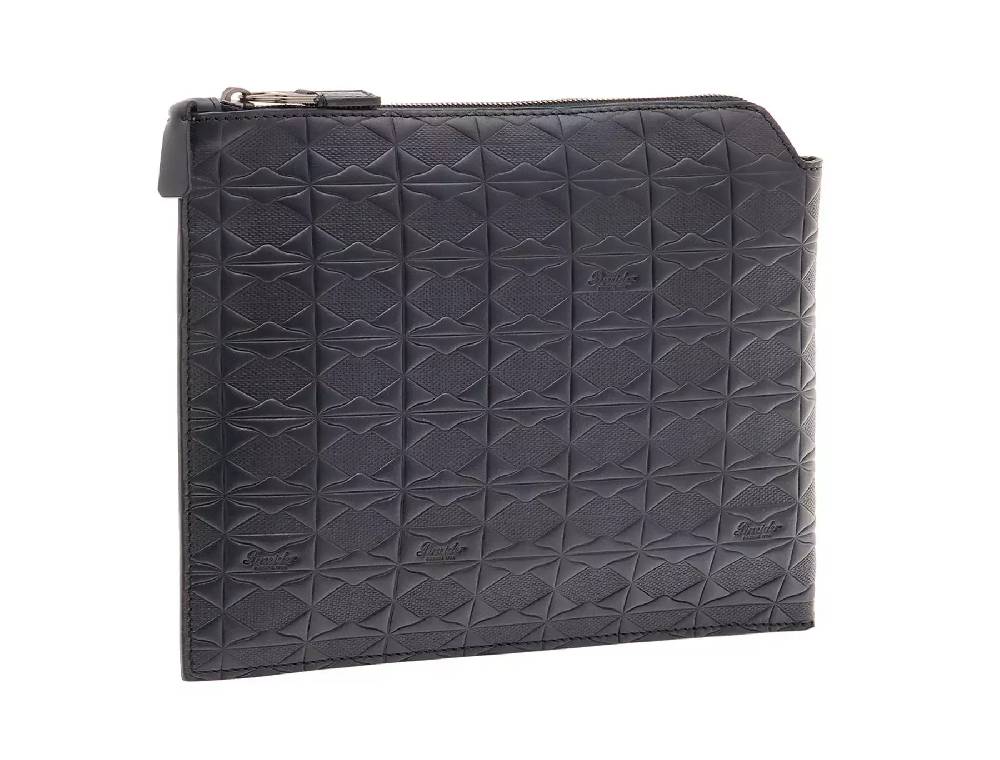 Pineider Pouch Medium in Embossed Empress Nuova