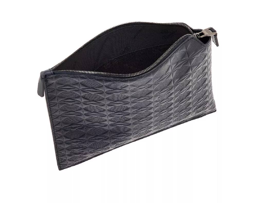 Pineider Pouch Medium in Embossed Empress Nuova