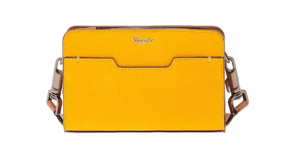 Pineider Odette Crossbody in Nabuk Affare Del Giorno
