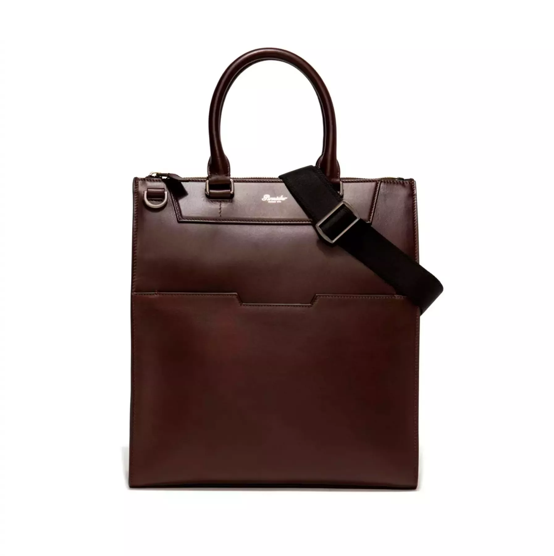 Pineider Florence Shopping Bag in Metro Smooth Outlet