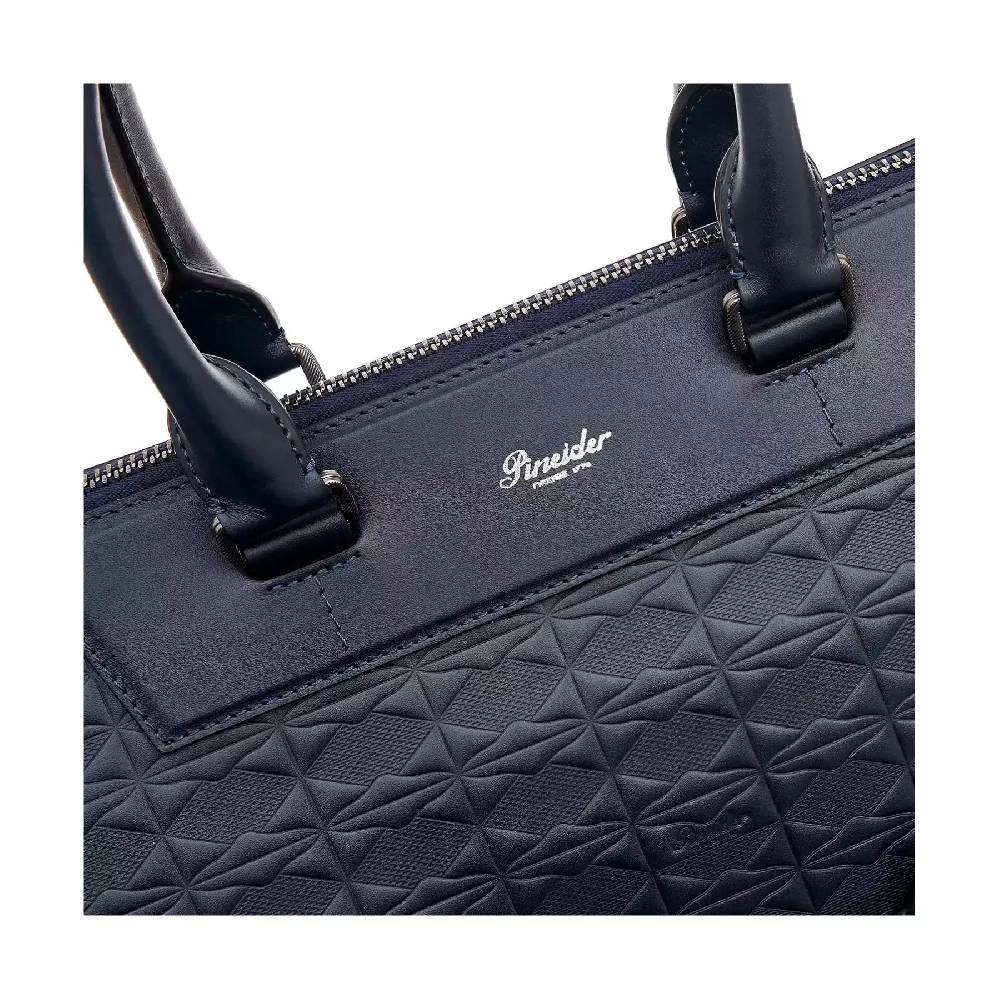 Pineider Business Duffle in Embossed Empress Saldi