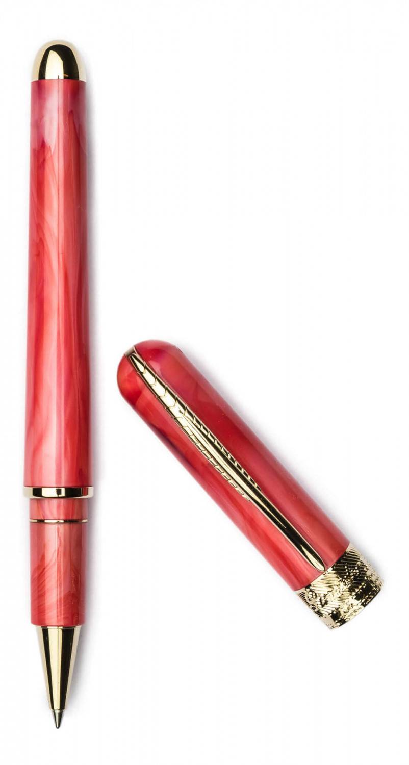 Pineider Rollerball Avatar UR De Luxe Finiture Oro Italia