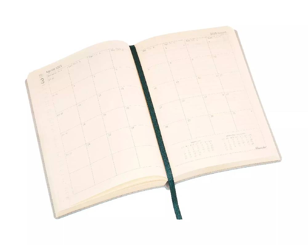 Pineider Agenda Giornaliera Classic 2025 - 11x16 cm Spedizione Gratuita