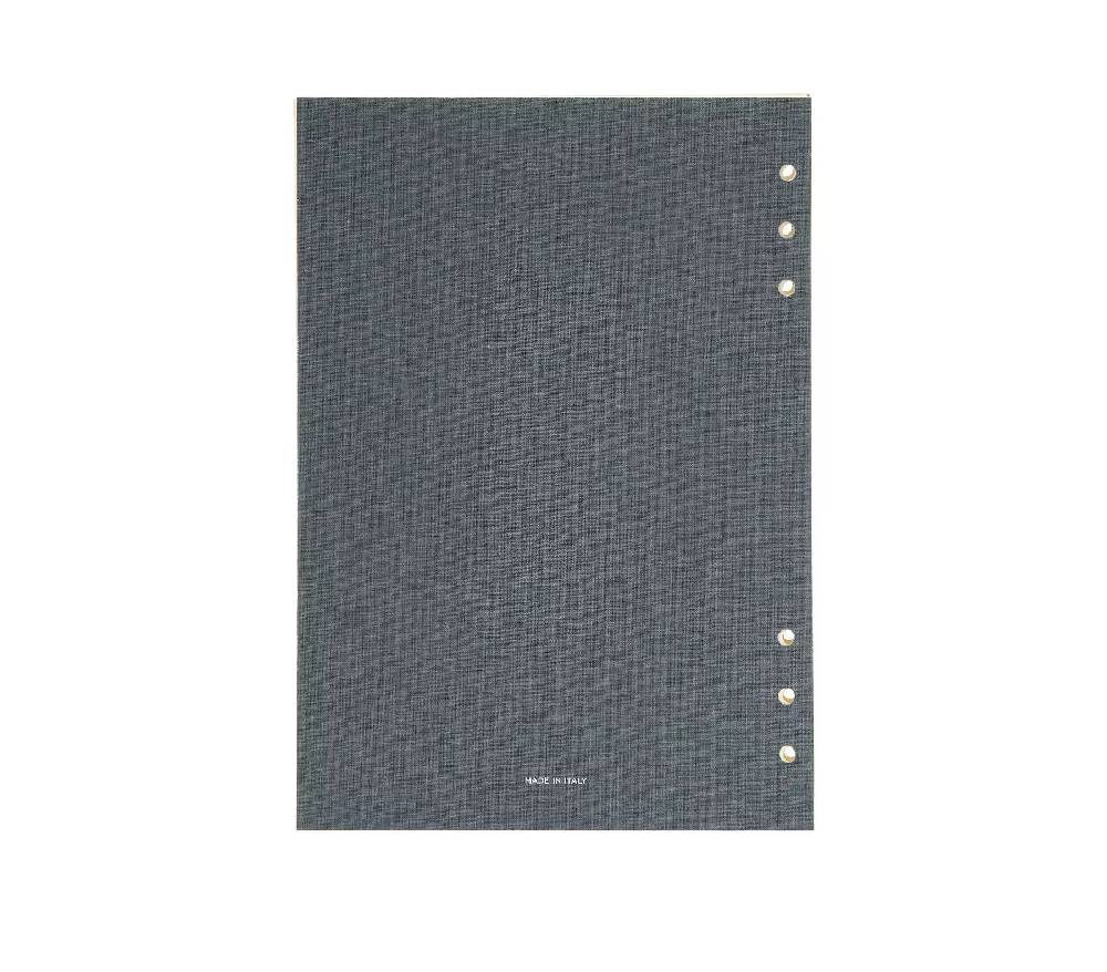Pineider Agenda Settimanale Milano 2025 in Canvas - 17x24 cm Soddisfazione Garantita