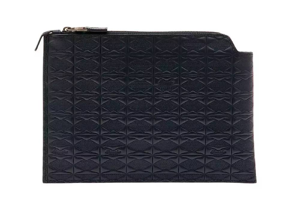 Pineider Pouch Medium in Embossed Empress Acquista Ora