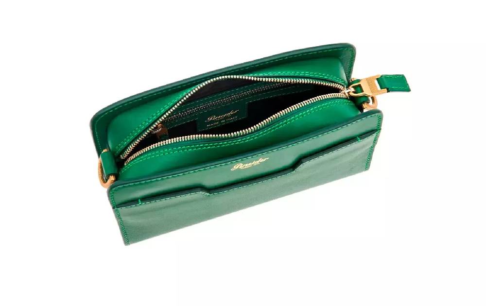 Pineider Odette Crossbody in Metro Smooth Fino Al -60%