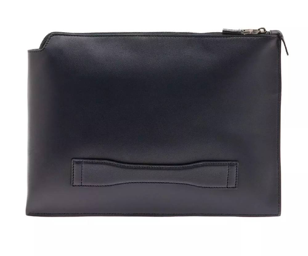 Pineider Pouch Large in Metro Smooth Economico