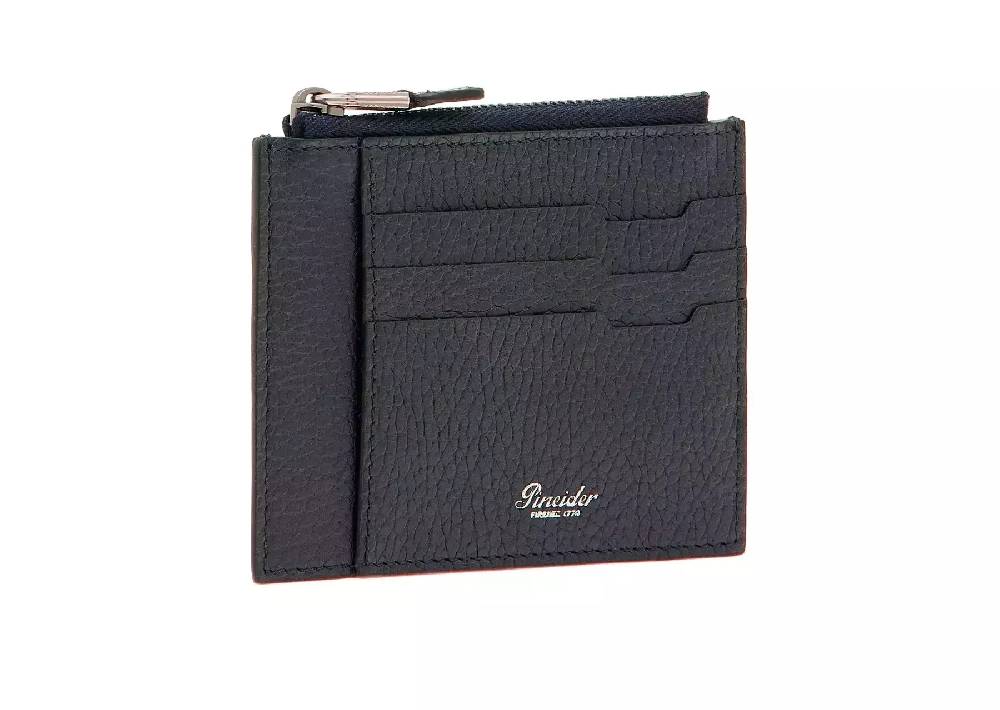 Pineider Porta carte con zip in Bottalato Negozio