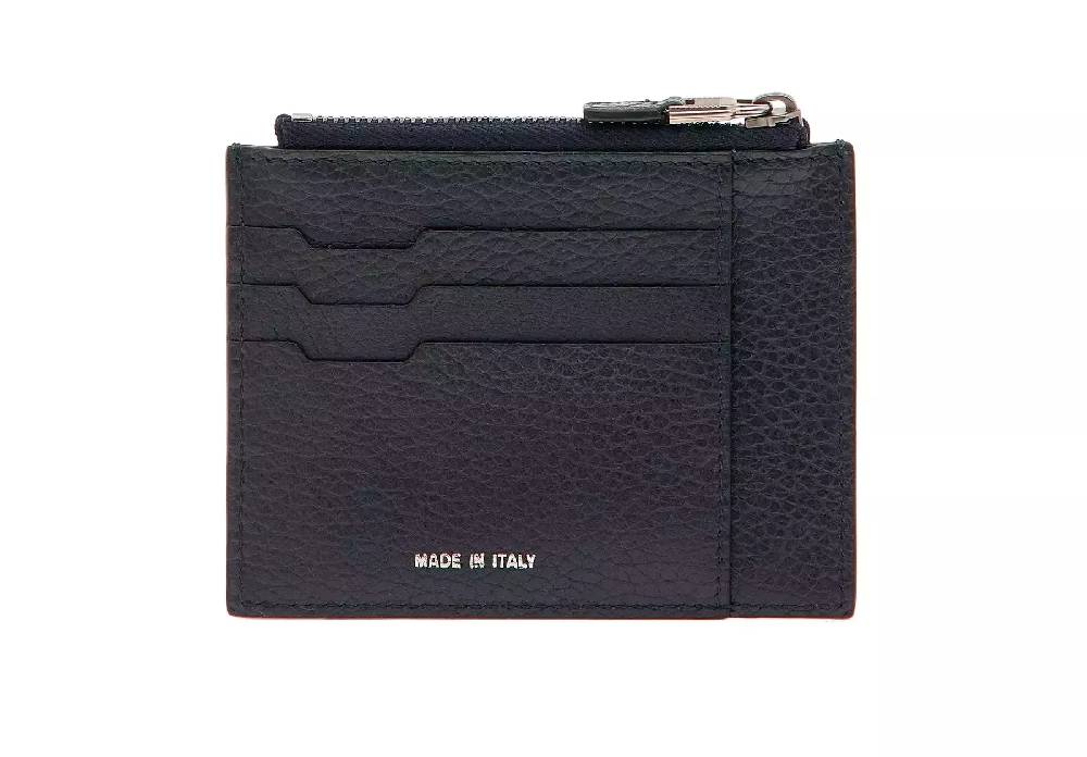 Pineider Porta carte con zip in Bottalato Negozio