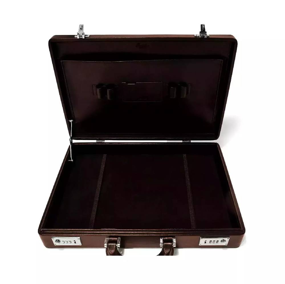 Pineider Bond Briefcase in Metro Smooth Prezzo Ridotto
