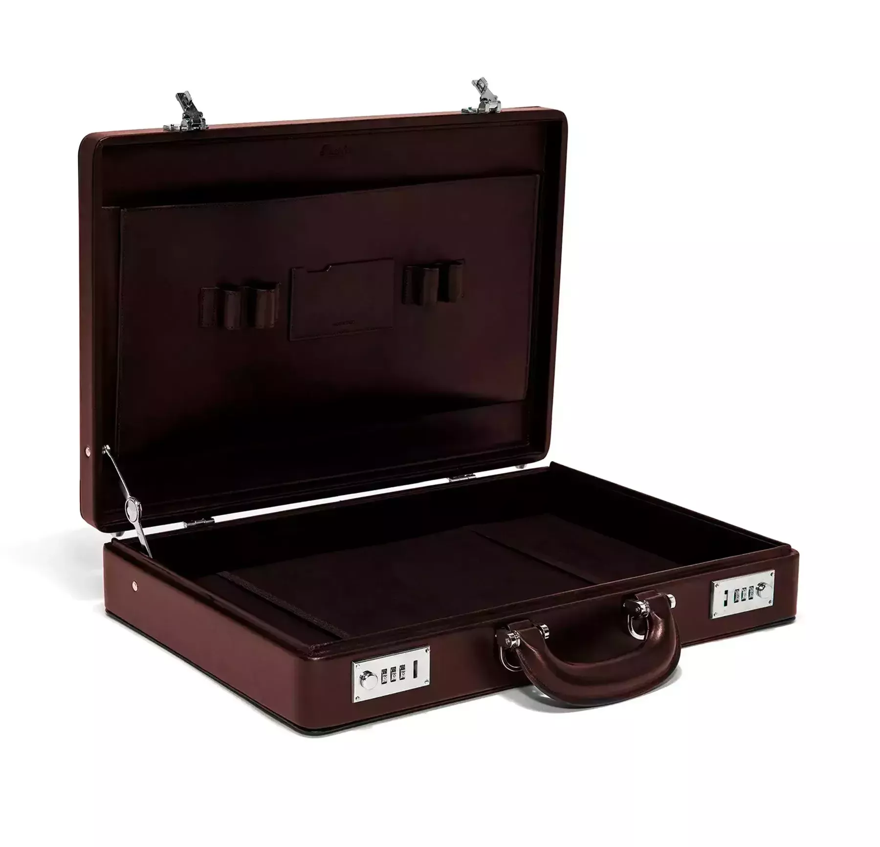 Pineider Bond Briefcase in Metro Smooth Prezzo Ridotto