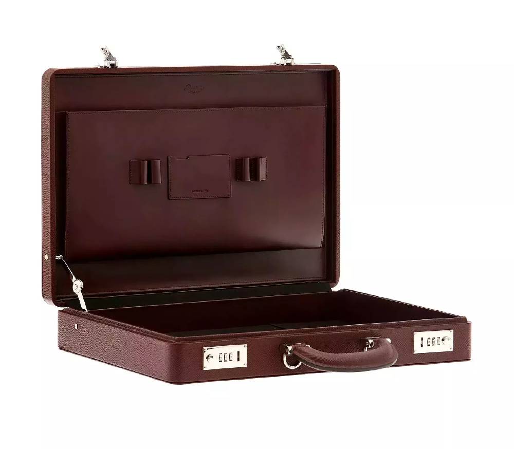 Pineider Bond Briefcase in Mini Franzi Sottocosto