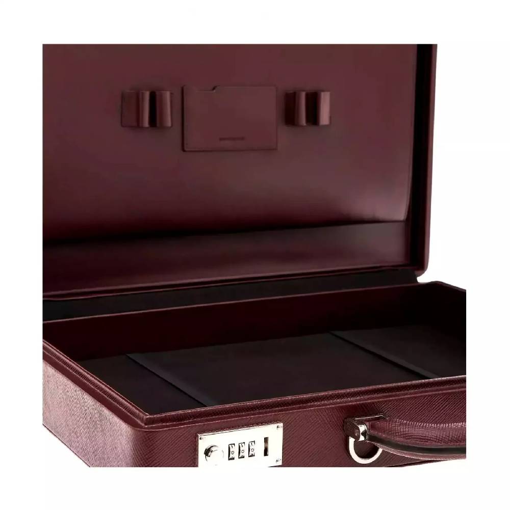 Pineider Bond Briefcase in Mini Franzi Sottocosto
