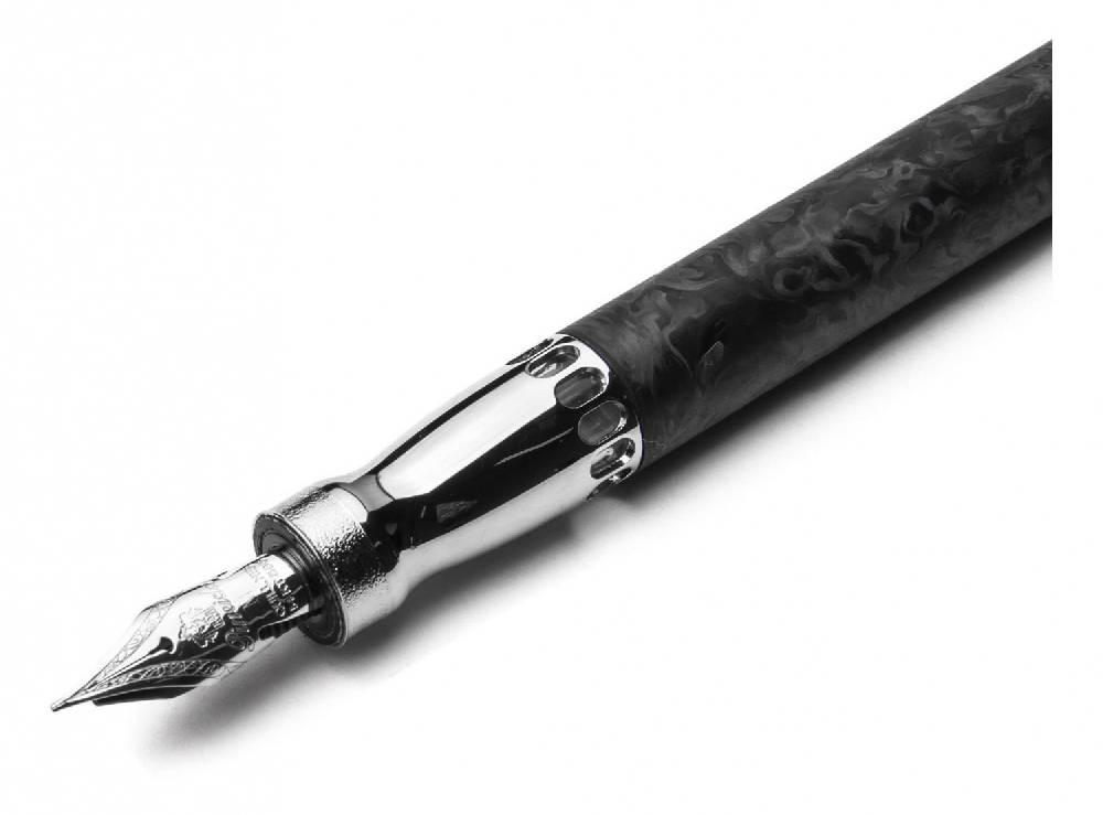 Pineider Penna Stilografica La Grande Bellezza Forged Carbon Saldi