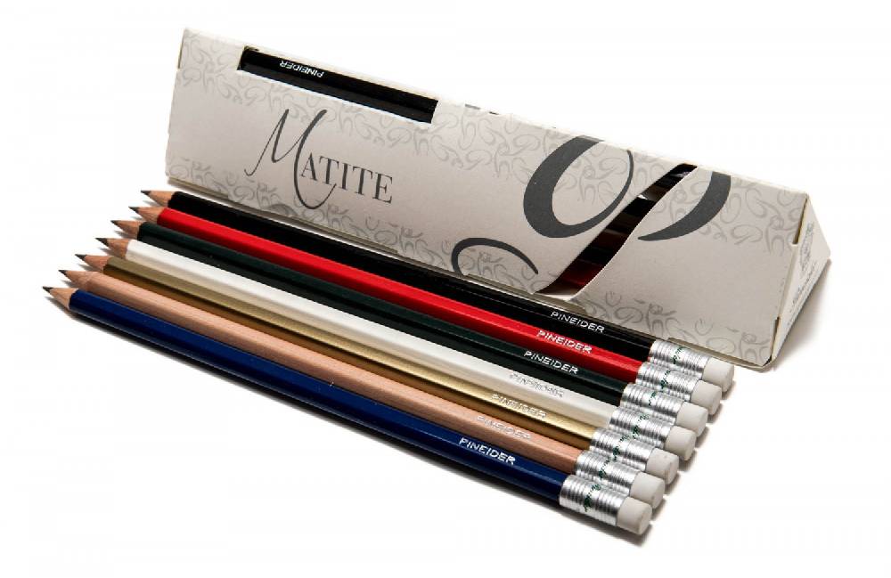 Pineider Set 14 matite in Astuccio Vendita Calda