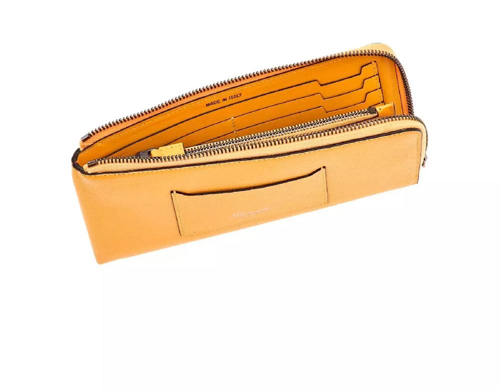 Pineider Portafoglio con zip in Mini Franzi Italy