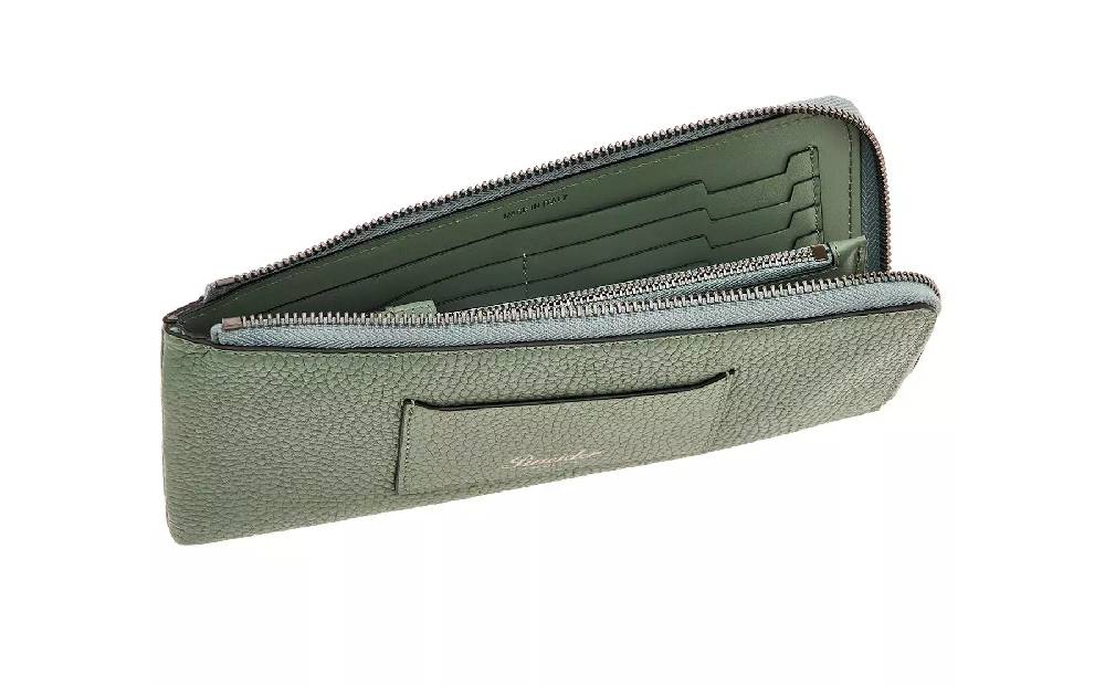Pineider Portafoglio con zip in Bottalato Italia