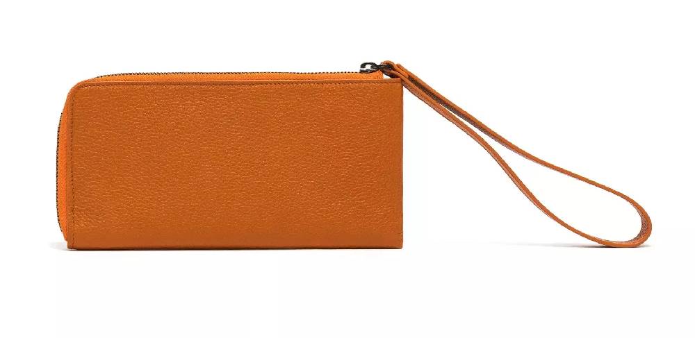 Pineider Portafoglio con zip in Bottalato Italia