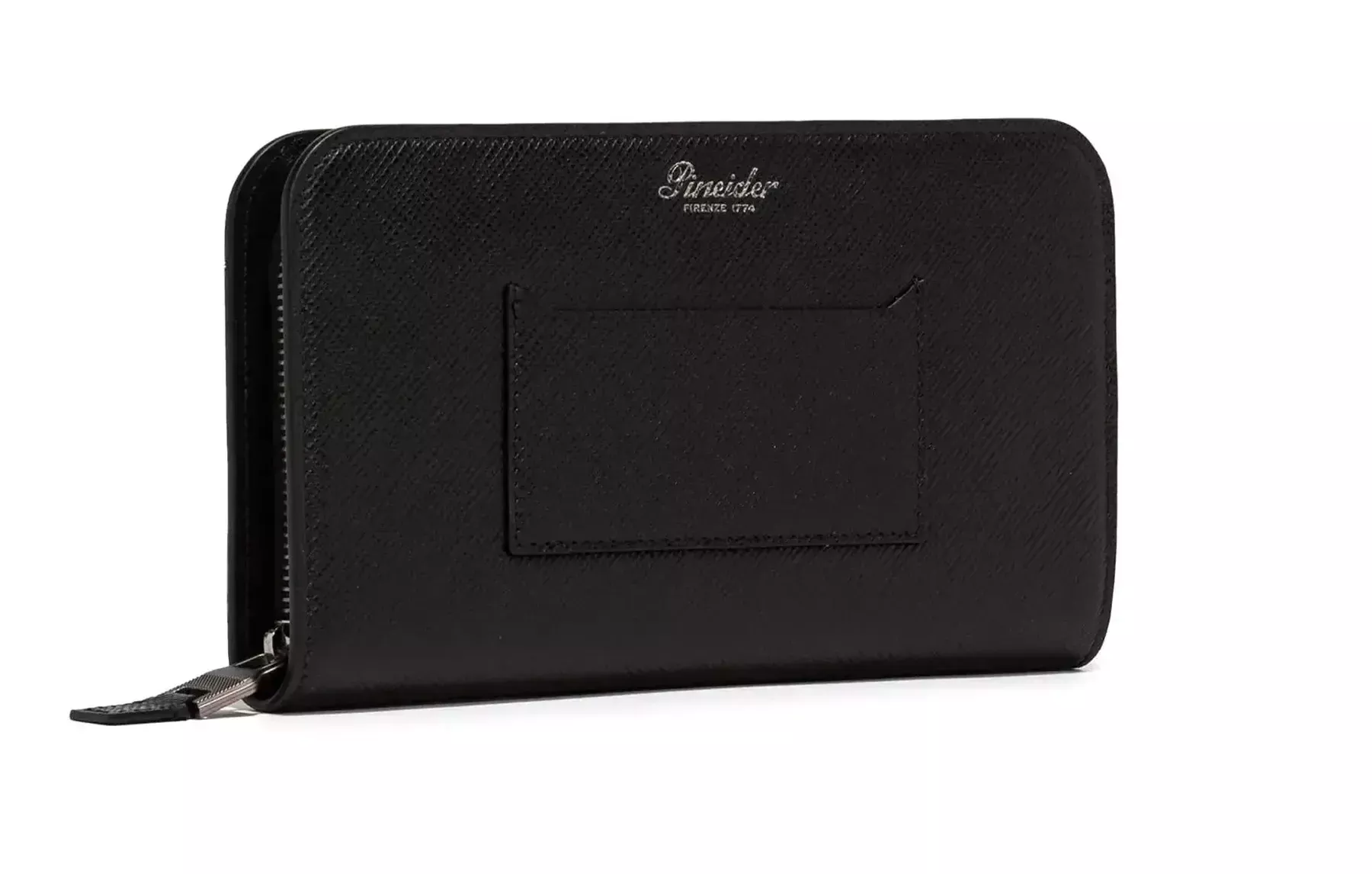 Pineider Portafoglio Internazionale con zip in Mini Franzi Nuovo
