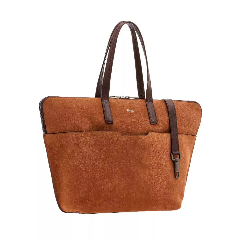 Pineider Saddle Tote Bag in Nabuk Promozione Limitata