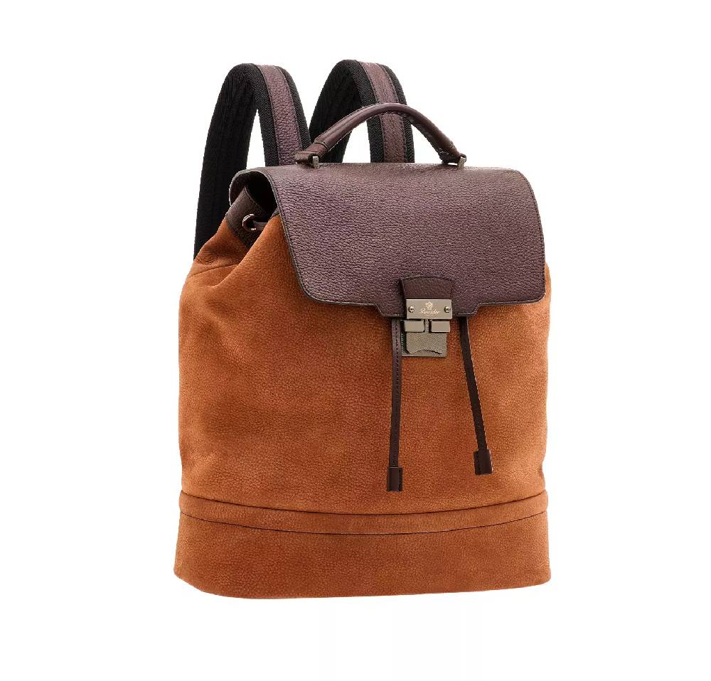 Pineider City Zaino in Nabuk Shopping Online
