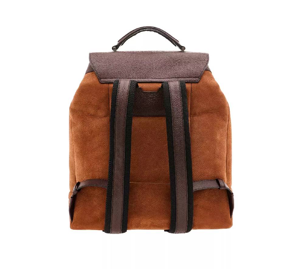 Pineider City Zaino in Nabuk Shopping Online