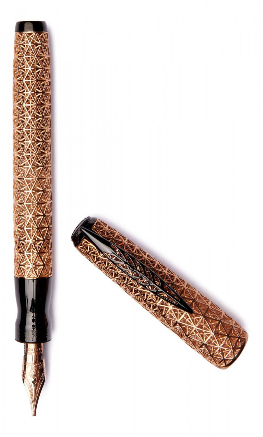 Pineider Penna Stilografica Psycho- Pennino in Oro 14KT Offerta