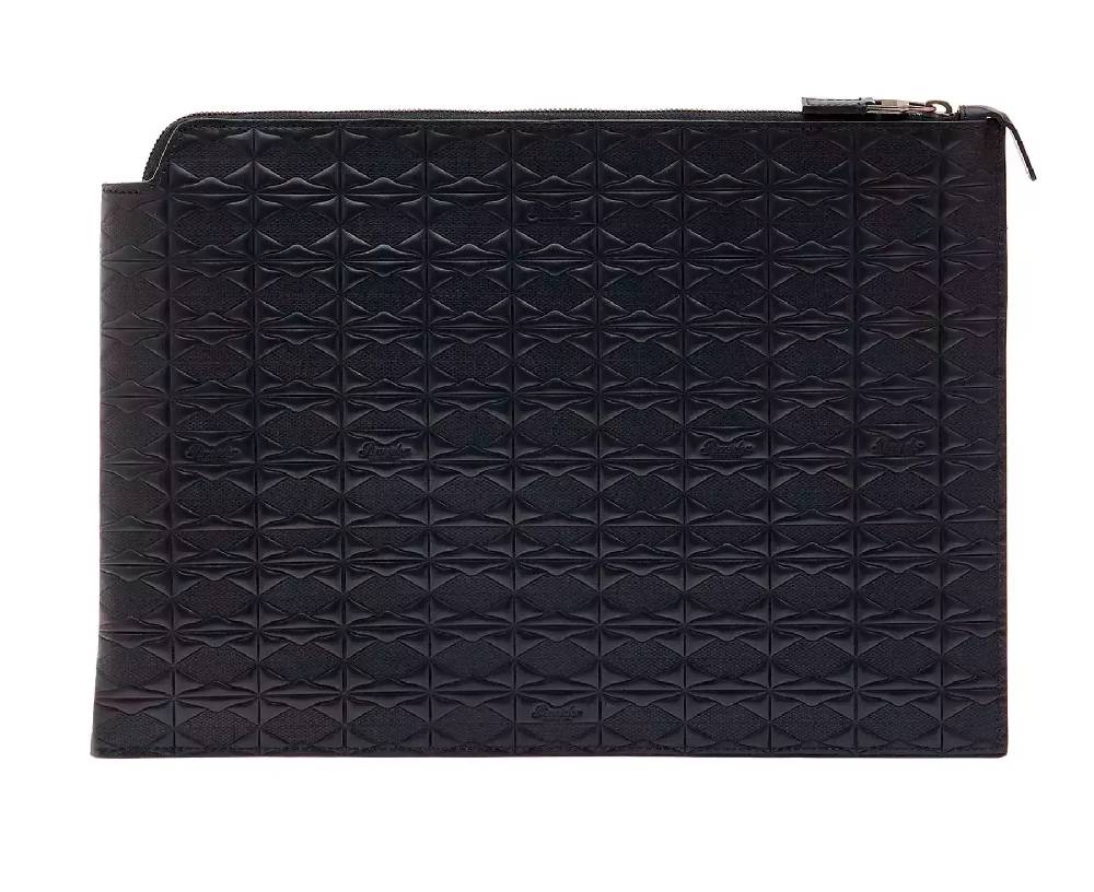 Pineider Pouch Large in Embossed Empress Saldi