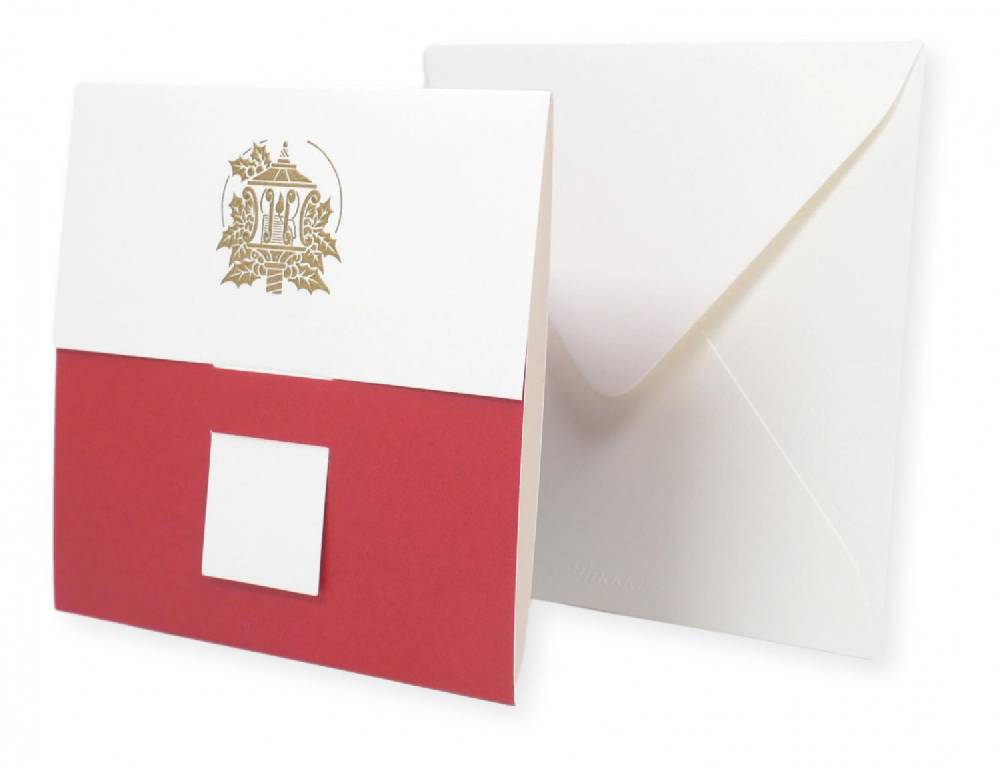 Pineider Christmas Box mix carte e buste Nuova