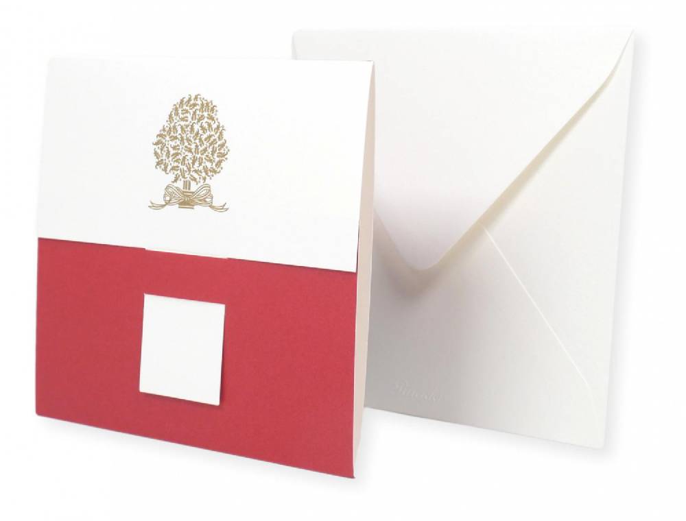 Pineider Christmas Box mix carte e buste Nuova