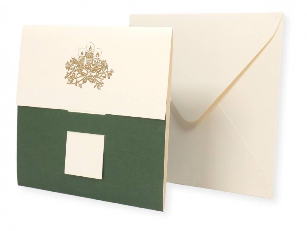 Pineider Christmas Box mix carte e buste Nuova