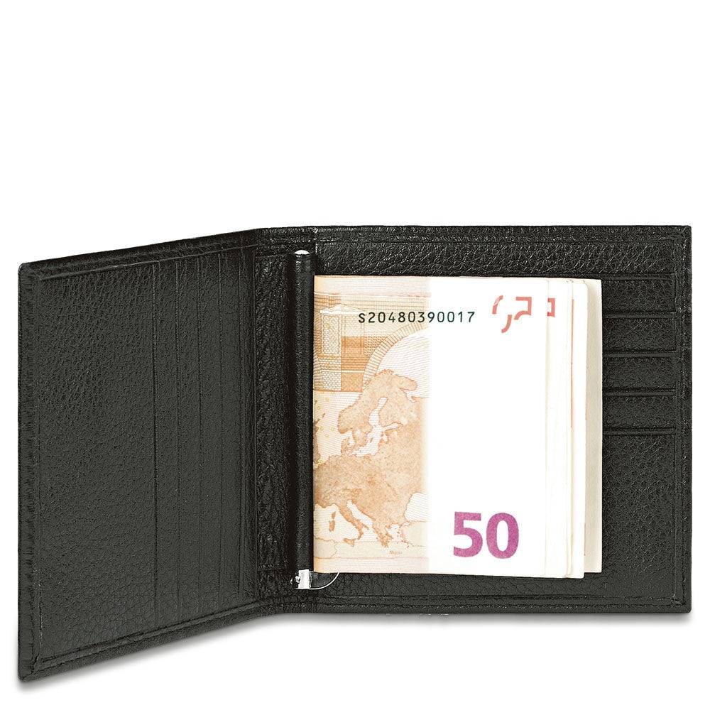 Piquadro Men’s wallet with money clip Moda
