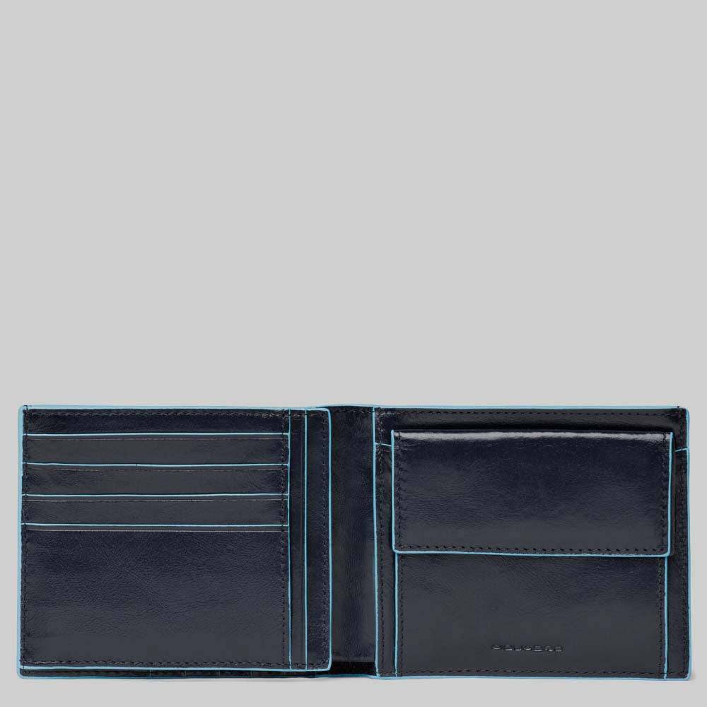 Piquadro Men's wallet with coin case and document holder 2025