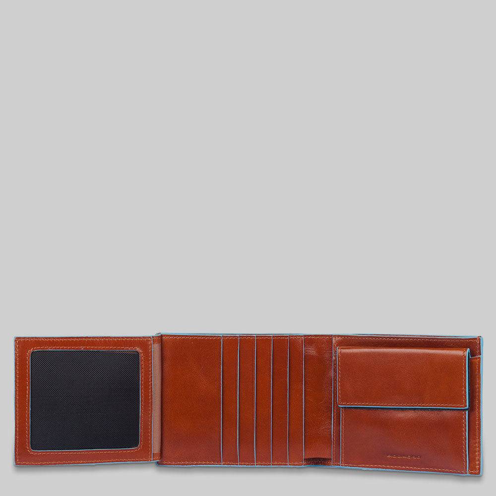 Piquadro Men's wallet with coin case and document holder 2025